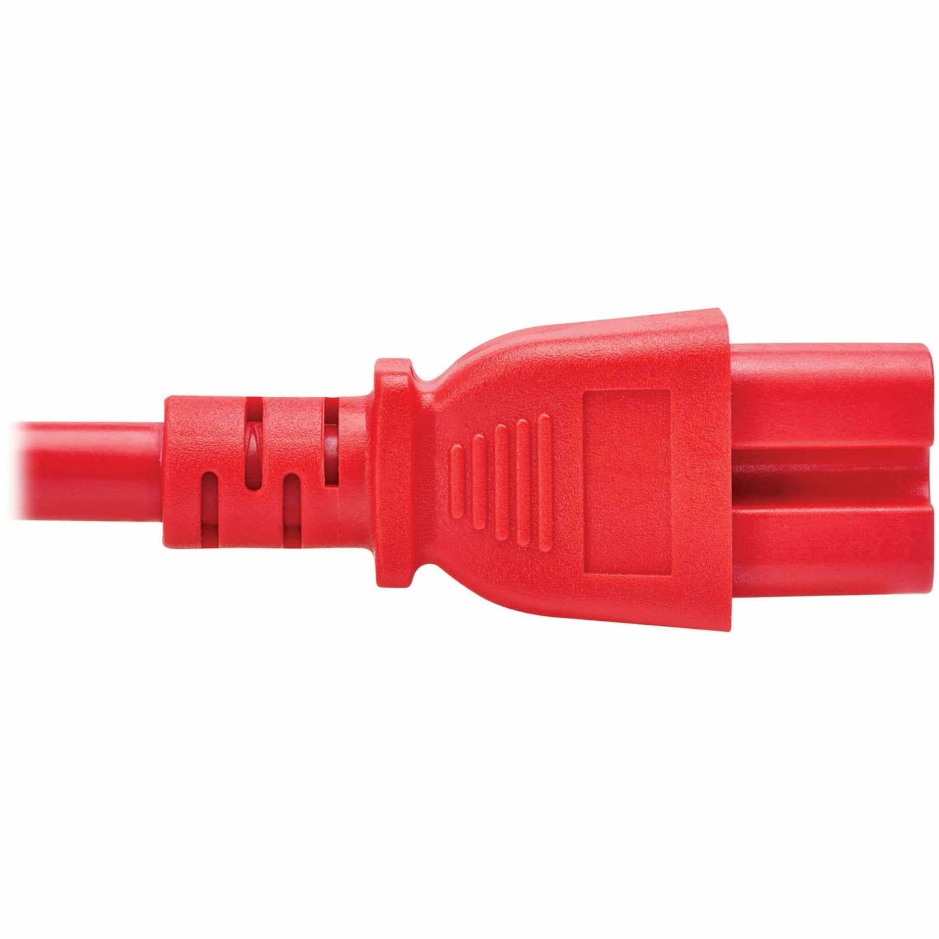 Detailed profile view of red power connector design-alternate-image7