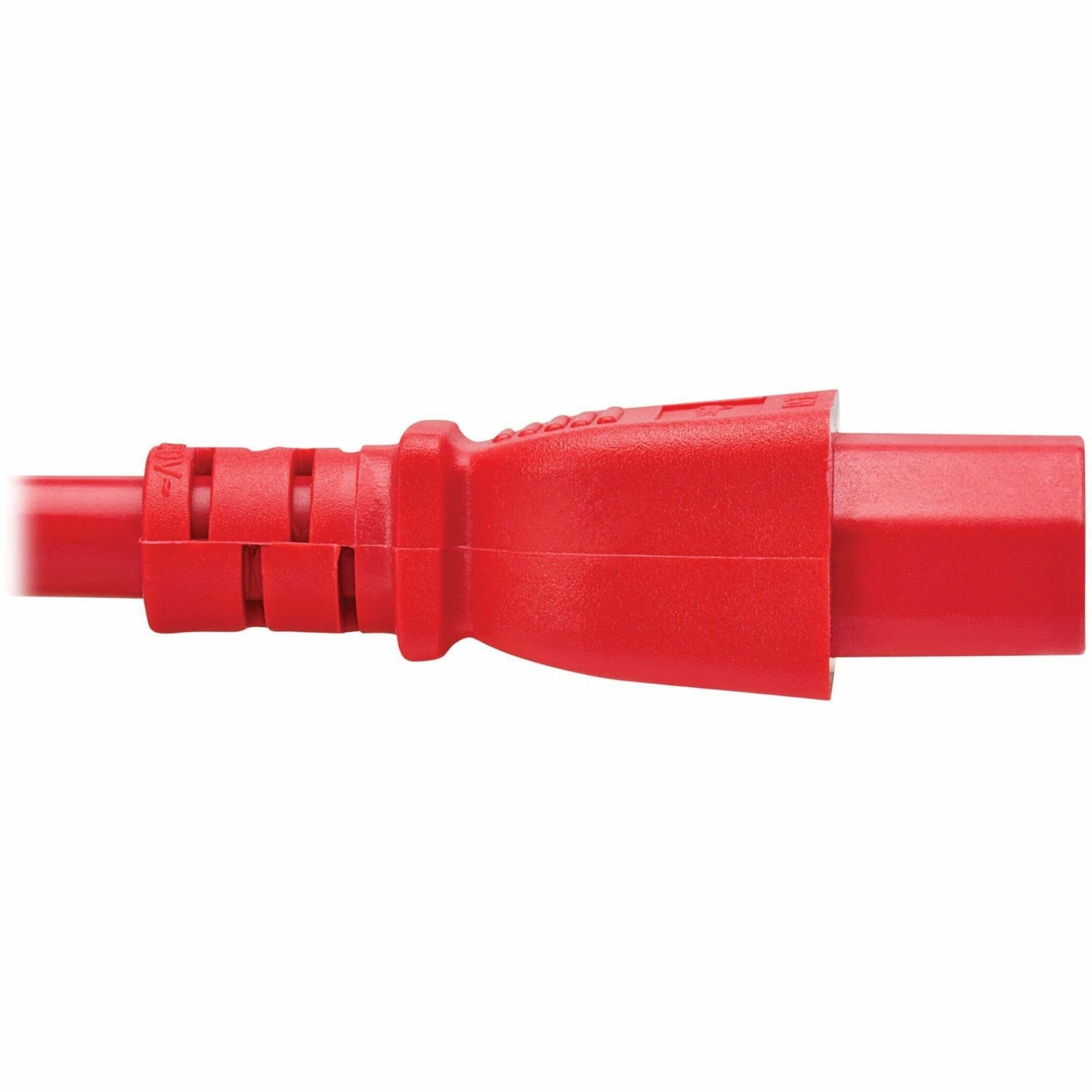 Cordon d'alimentation Tripp Lite P018-010-ARD 10 pieds 15A 250V robuste flexible rouge