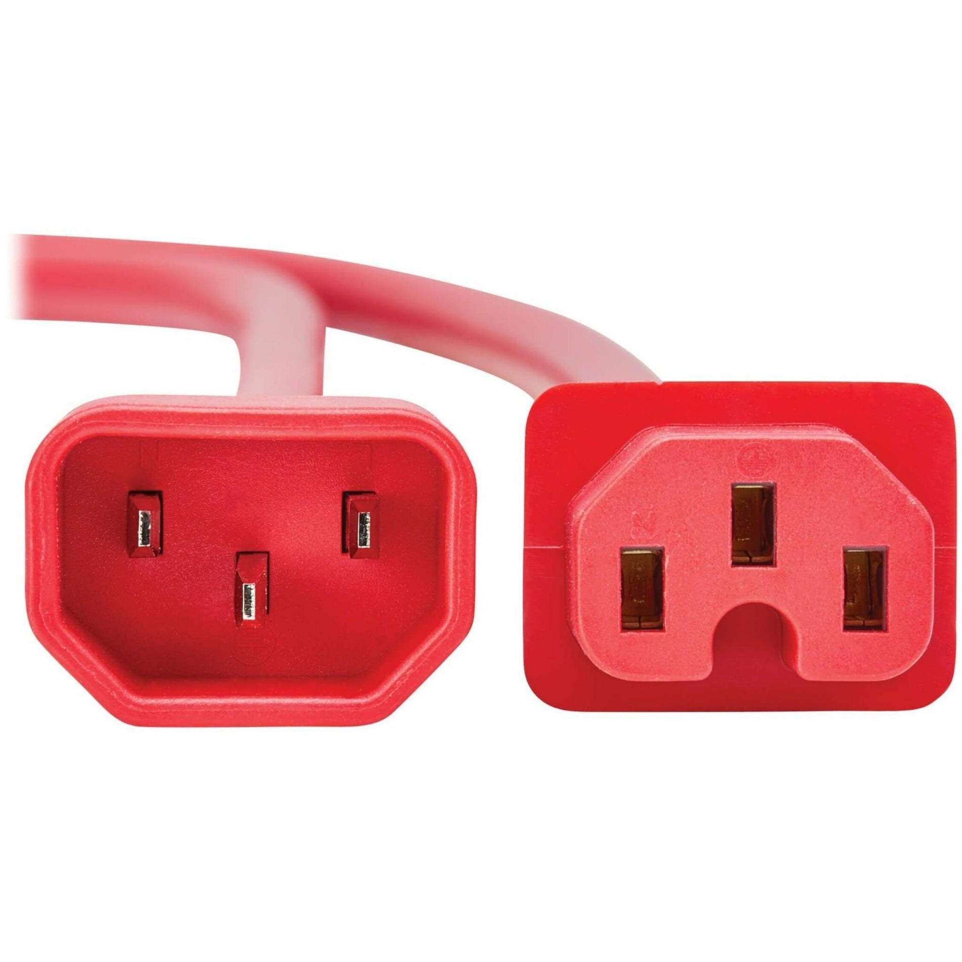 Tripp Lite P018-010-ARD Cable de alimentación estándar 10 pies 15A 250V resistente flexible rojo