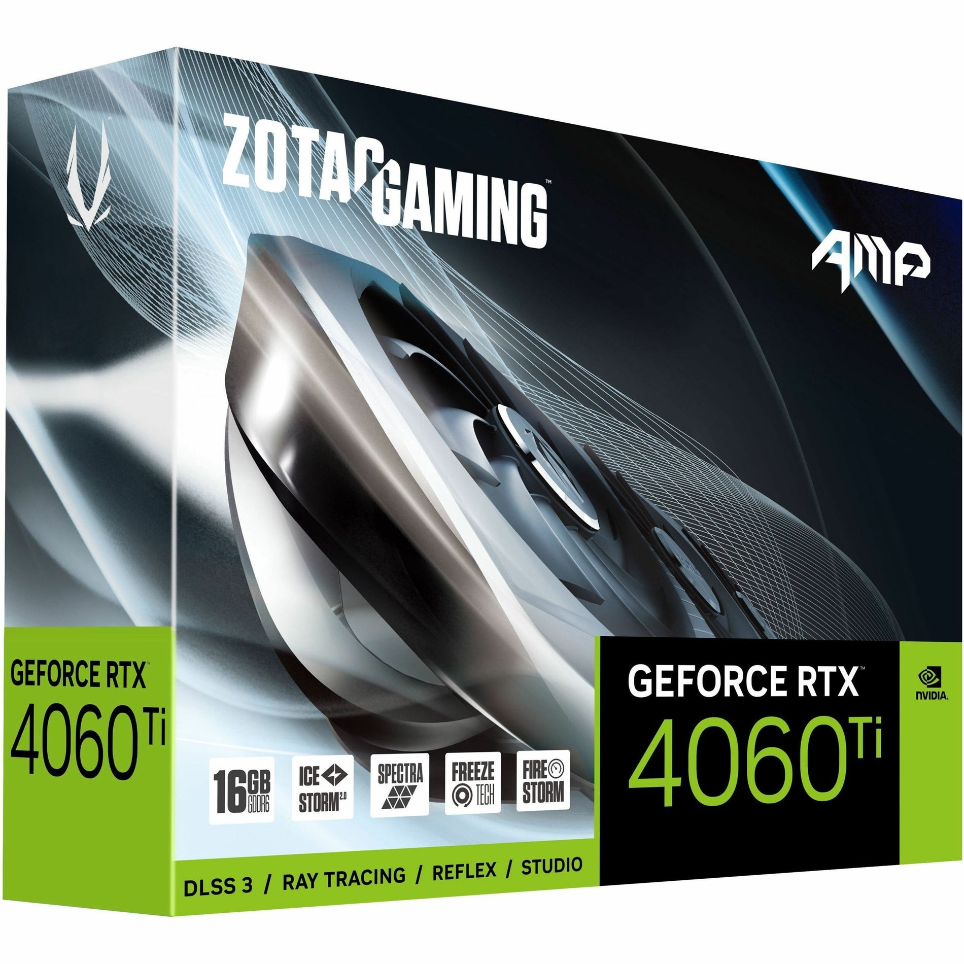 Zotac ZT-D40620F-10M Graphic Card, GeForce RTX 4060 Ti 16GB GDDR6