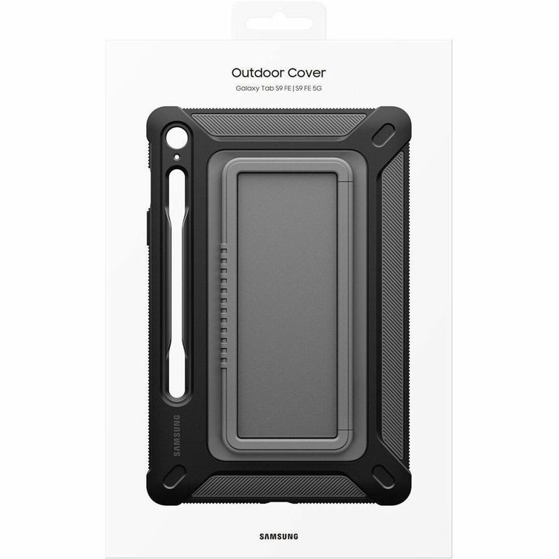 Retail packaging of Samsung Galaxy Tab S9 FE Outdoor Cover