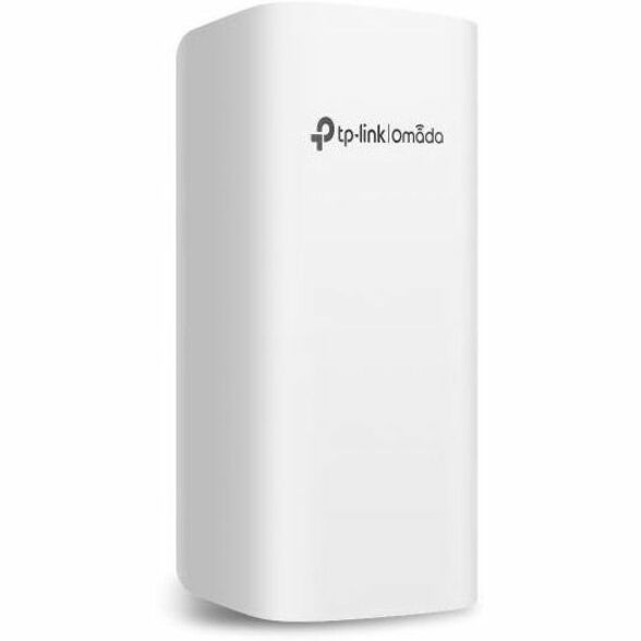 Side view of TP-Link Omada switch showing sleek white exterior design