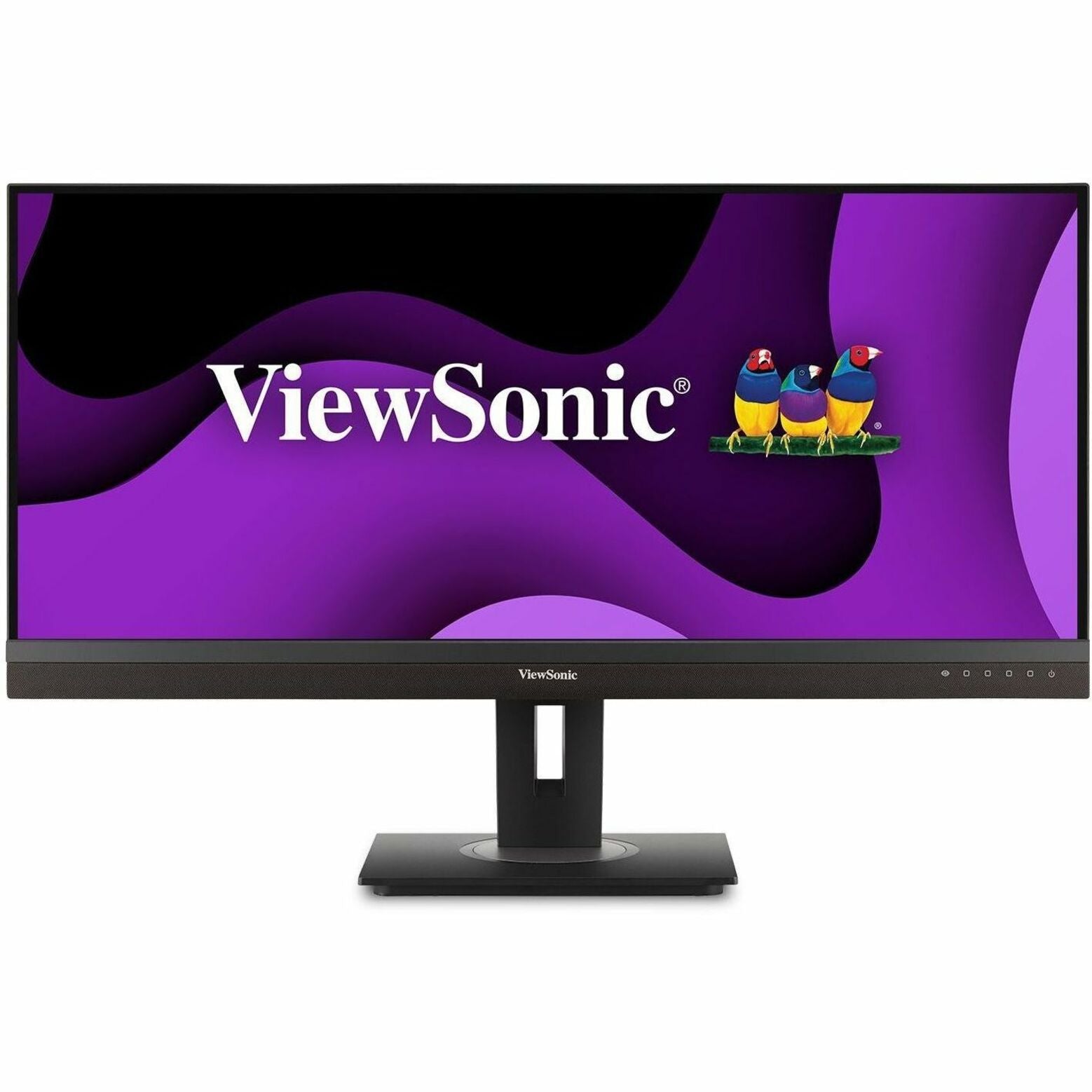 شاشة ViewSonic VG3456A 34" IPS LCD WQHD (HDMI DP و USB-C)، سطوع 300 نيت، 16.7 مليون لون