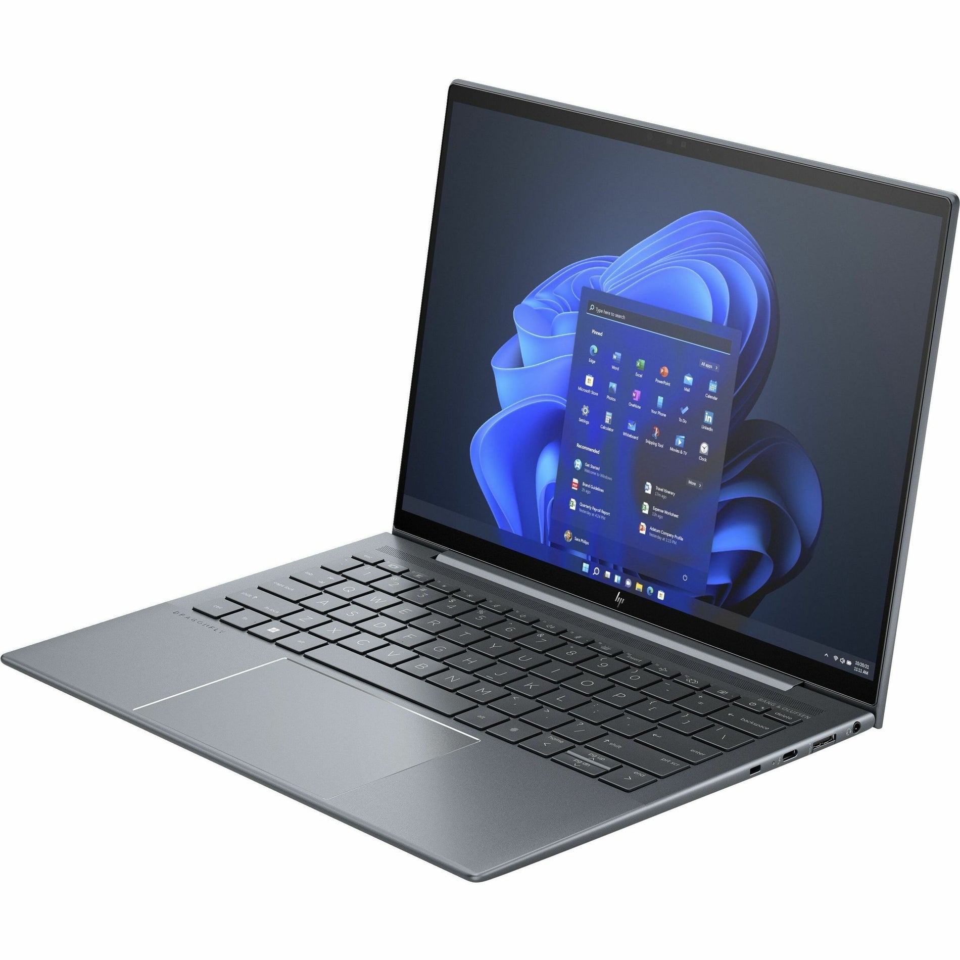 HP Dragonfly G4 13.5" Touchscreen Notebook, WUXGA+, Intel Core i5 13th Gen i5-1335U, 16GB RAM, 512GB SSD, Slate Blue