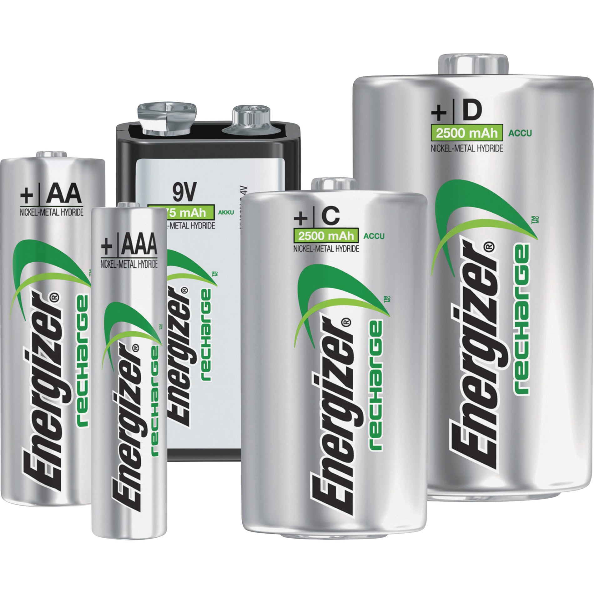 Energizer NH15BP-2 AA Nickel-metal Hydride Rechargeable Battery, 2-Pack