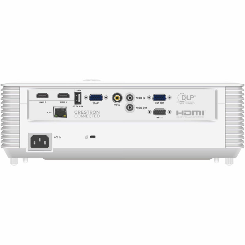 Rear input/output panel of InFocus SP2238 projector