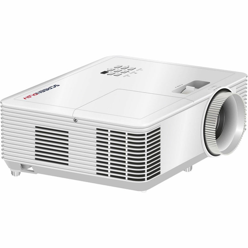 Angled view of InFocus SP2238 projector showing design elements