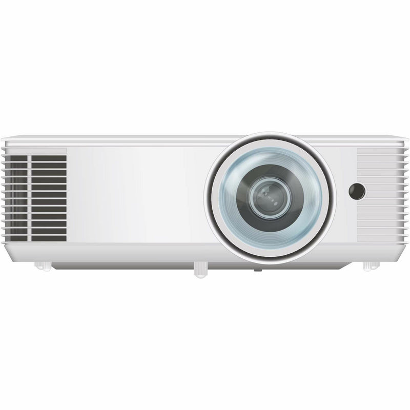 Front perspective view of InFocus SP2234ST projector highlighting design elements