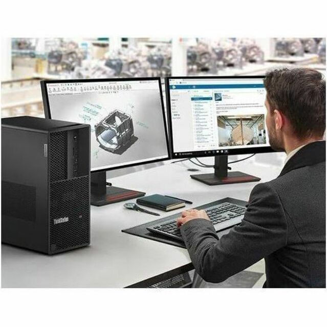 Lenovo 30GS0076US ThinkStation P3 Tower Hochleistungs-Workstation