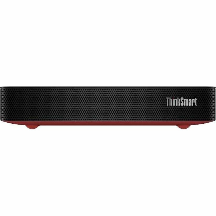 Front view of Lenovo ThinkSmart Bar showing speaker mesh design and branding-alternate-image2