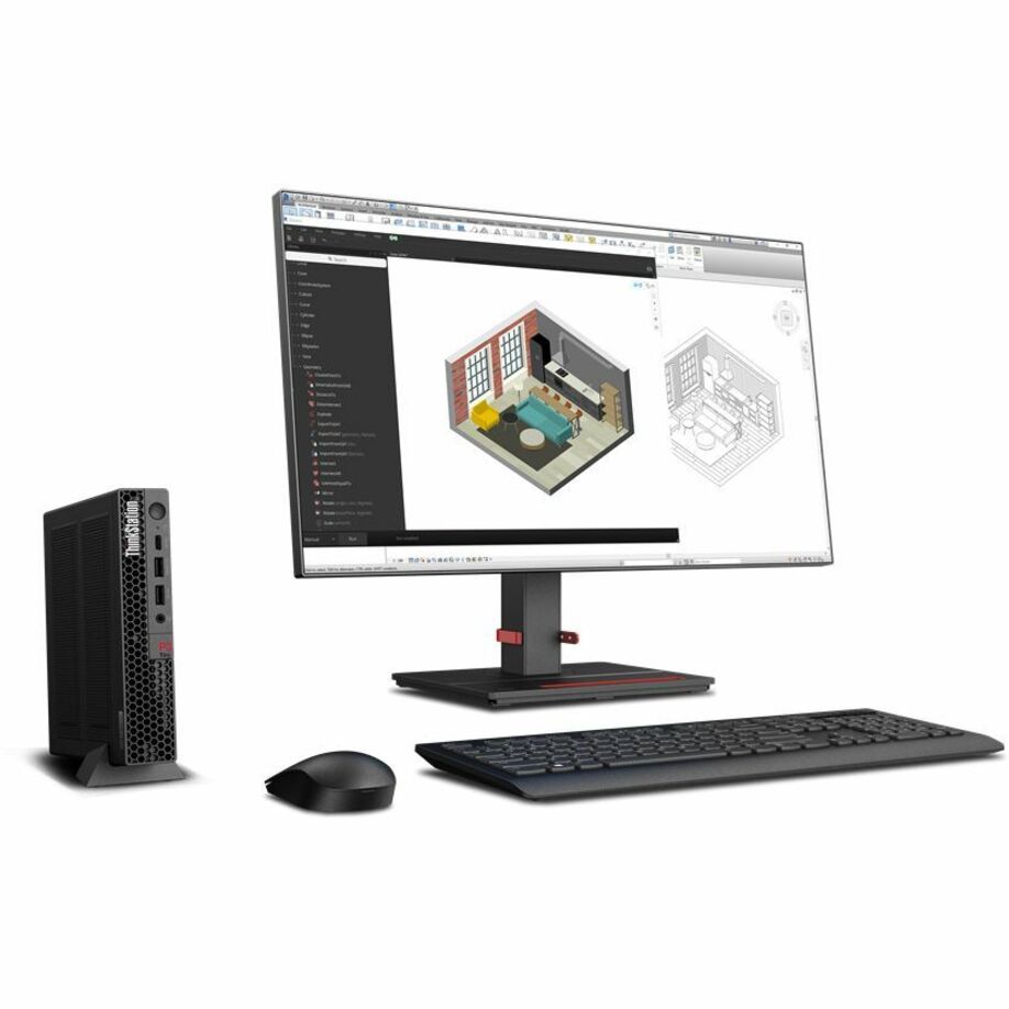 Lenovo 30H00048US ThinkStation P3 Piccolo Hexadeca-core i7-13700 16GB DDR5 512GB SSD Windows 11 Pro Workstation