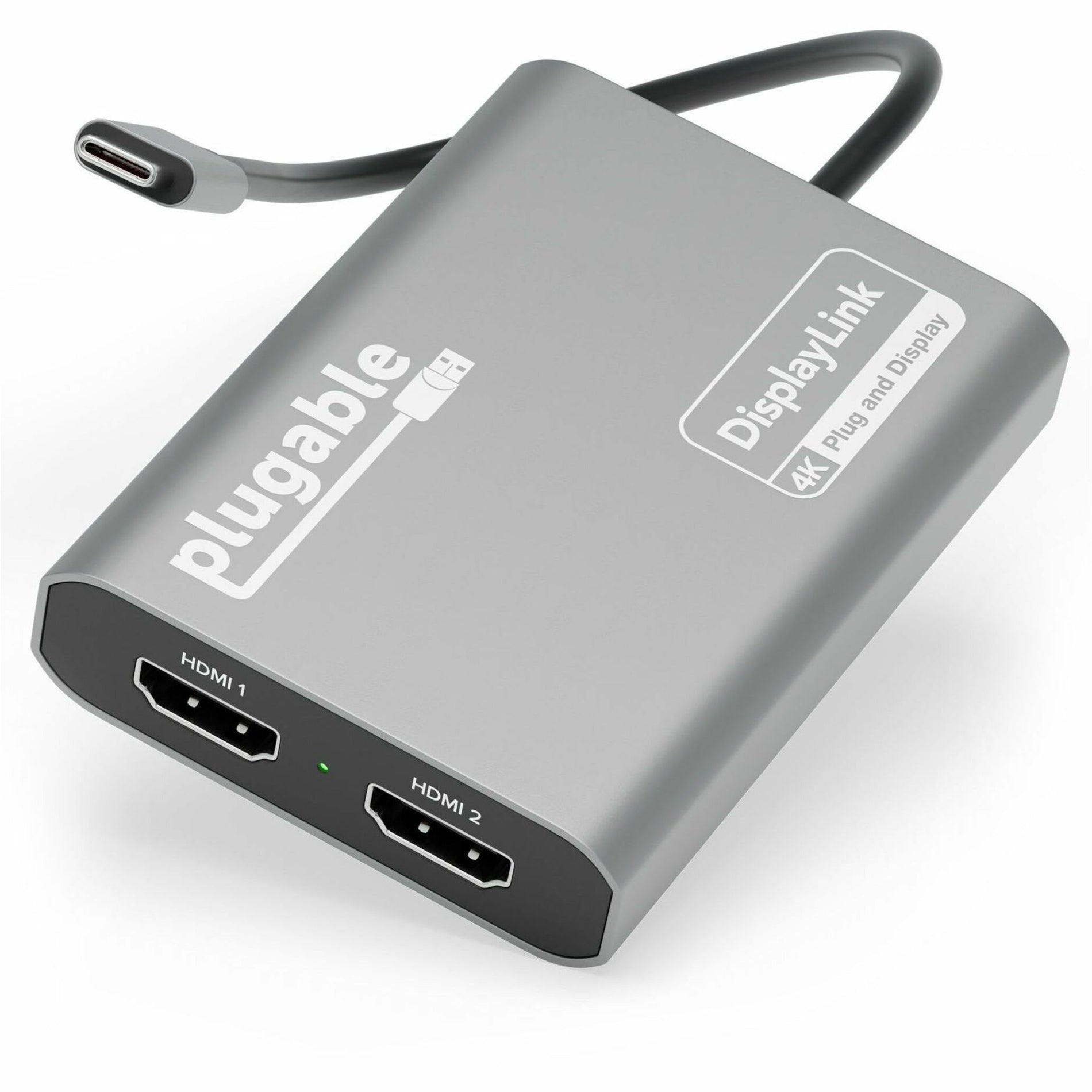 Plugable USBC-6950M HDMI/USB-C オーディオ/データ転送アダプター ブランド名: プラガブル