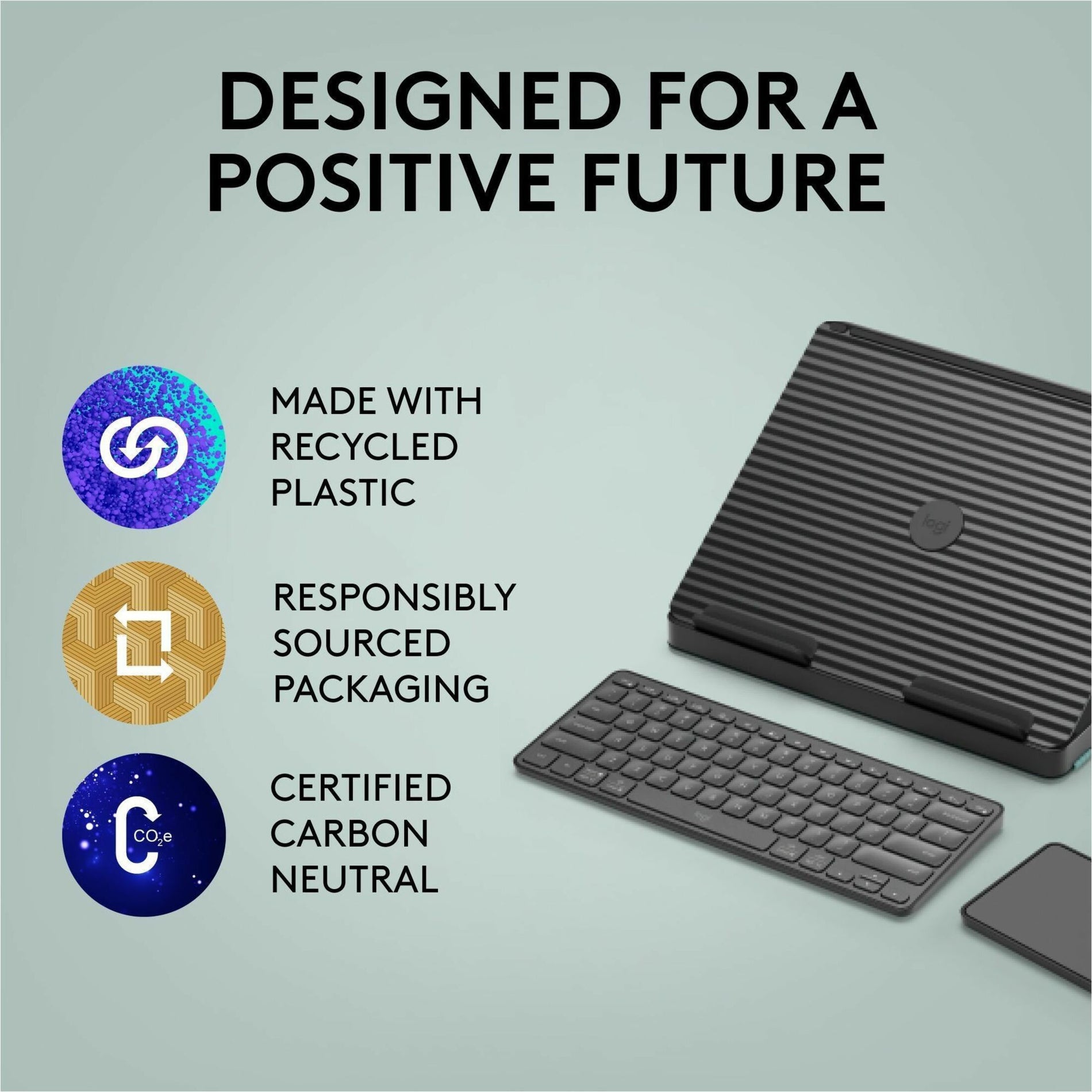 Sustainability features and certifications of Logitech Casa Pop-Up Kit-alternate-image9