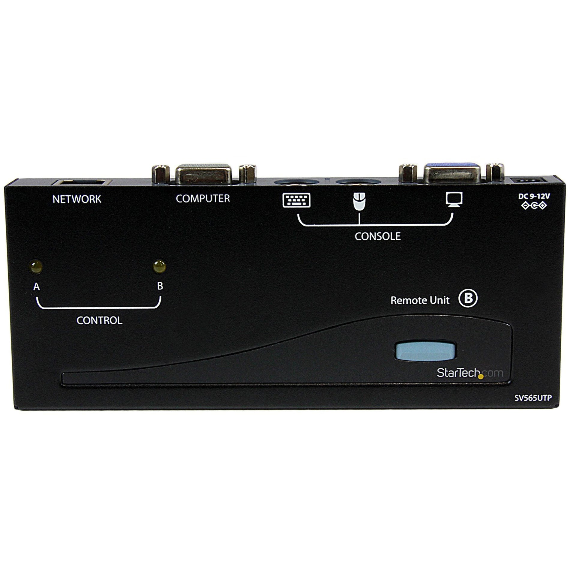 StarTech.com SV565UTP PS/2 USB KVM موسع الكونسول، VGA، 1024 × 768، ضمان لمدة عامين، متوافق مع TAA، 500 قدم (150 م) توقف التصنيع