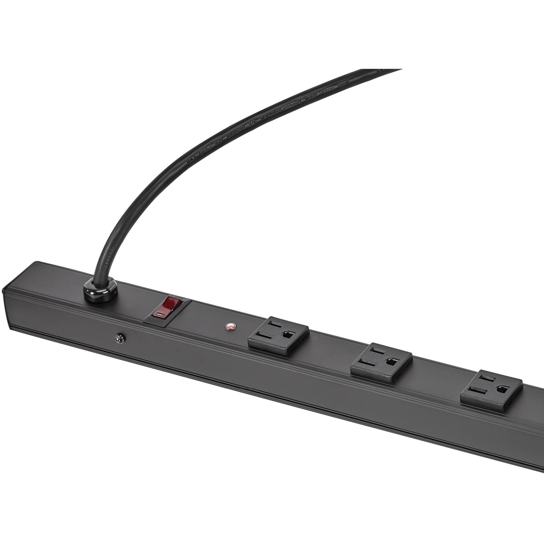 StarTech.com RKPW247015 24 Outlet Power Strip, 10 ft Cord Length, 120 V AC Input Voltage, 15 A Maximum Input Current