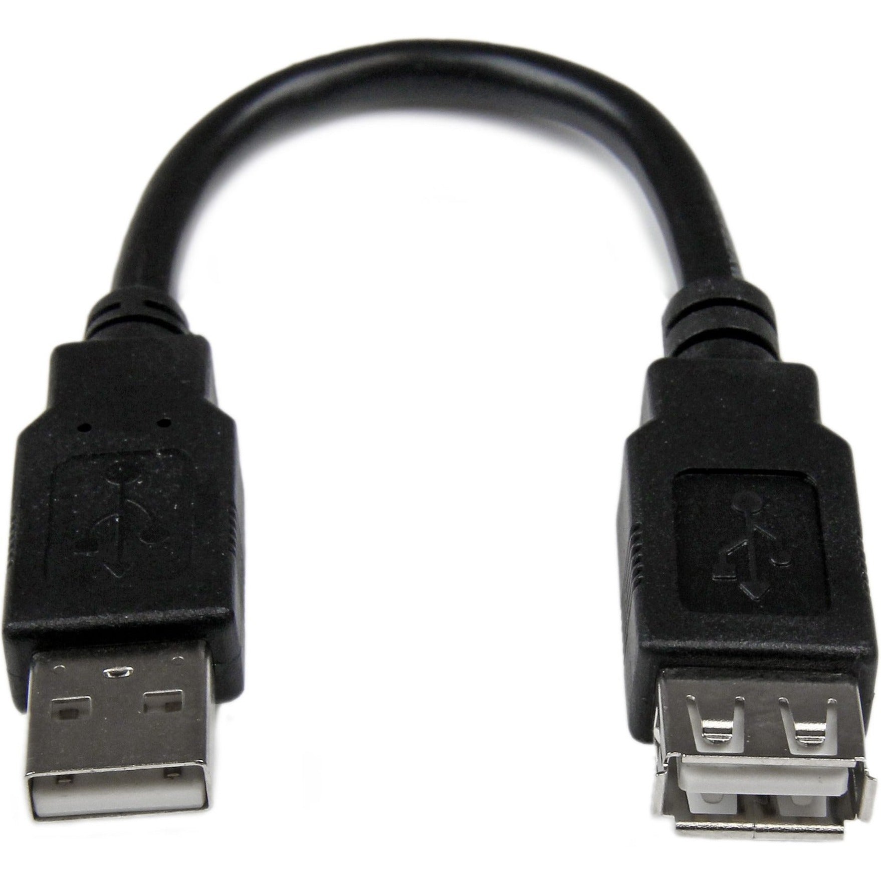 StarTech.com USBEXTAA6IN 6in USB 2.0 Verlängerungsadapterkabel A an A - M/F Datenübertragungskabel