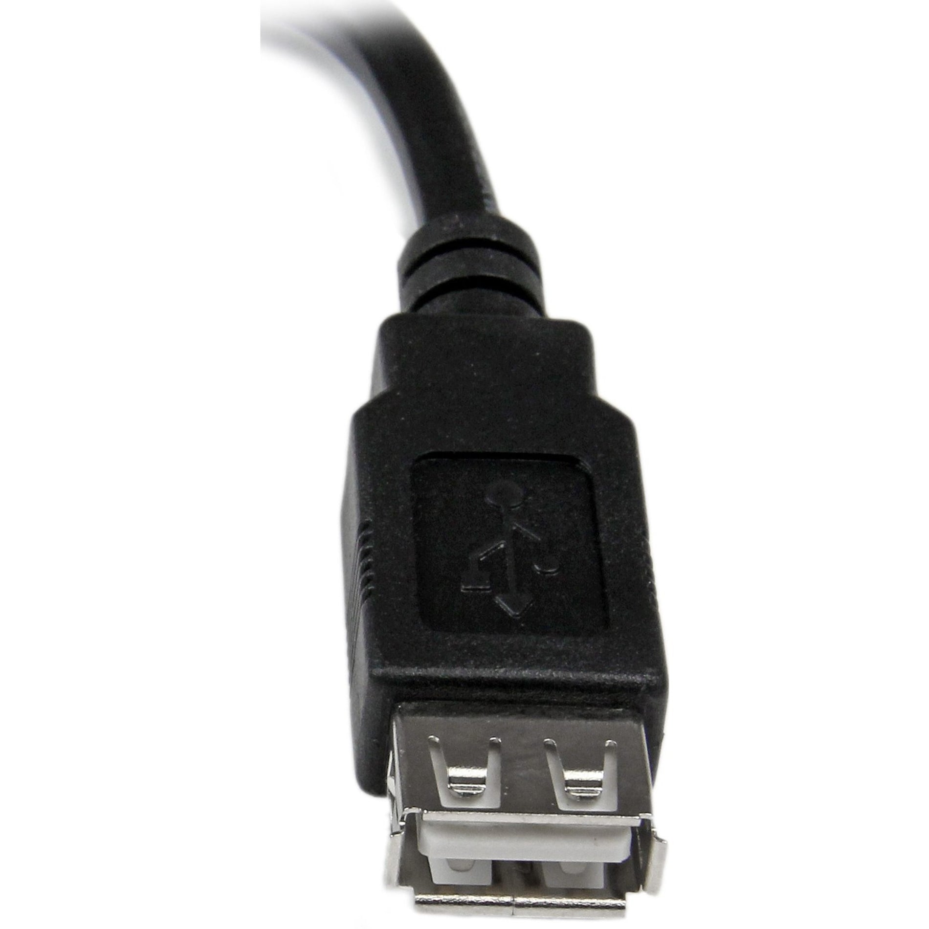 StarTech.com USBEXTAA6IN 6in USB 2.0 Extension Adapter Cable A to A - M/F, Data Transfer Cable