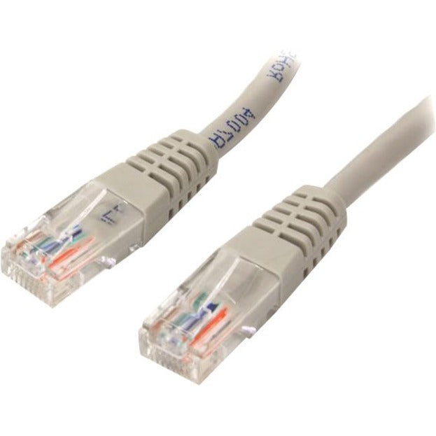 StarTech.com M45PATCH20GR Cable de conexión Cat5e UTP 20 pies Gris Garantía de por vida