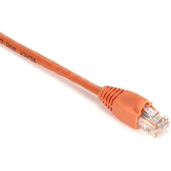 Black Box GigaBase Cat.5e UTP Network Patch Cable, Snagless Boot, Damage Resistant, 1 Gbit/s Data Transfer, Gold-Plated RJ-45 M/M, PoE Ready, 3ft Orange - EVNSL89-0003 (Lifetime Warranty)