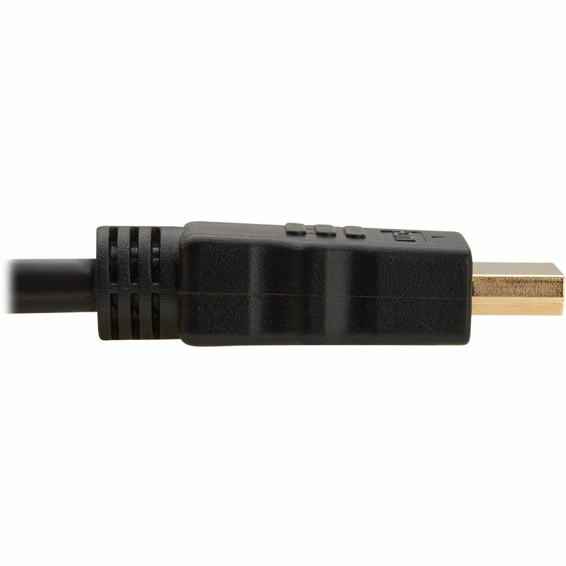 トリップライト P568-016 ゴールド デジタル ビデオ ケーブル、16 フィート HDMI から HDMI、EMI/RF 保護、グリッピング コネクタ ブランド名: トリップライト
