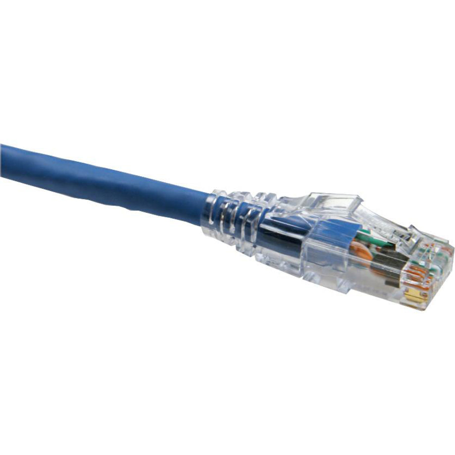 Leviton 62460-07L eXtreme 6+ Patch Cable, 7 ft, Copper Conductor, RJ-45 Male Connectors, Blue