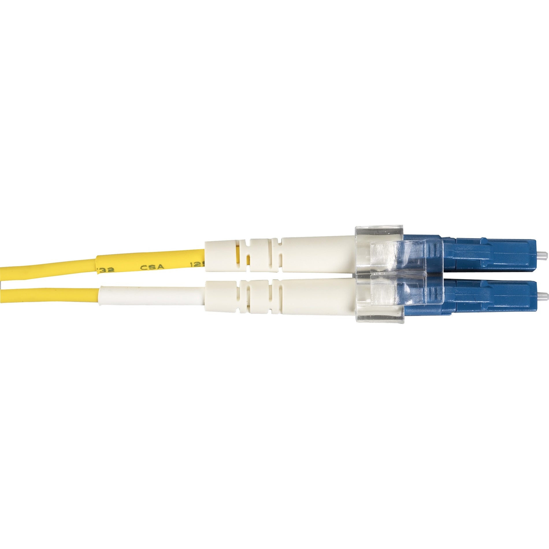 Black Box EFN310-002M-LCLC Fiber Optic Duplex Patch Network Cable, 6.50 ft, Single-mode, Crush Resistant