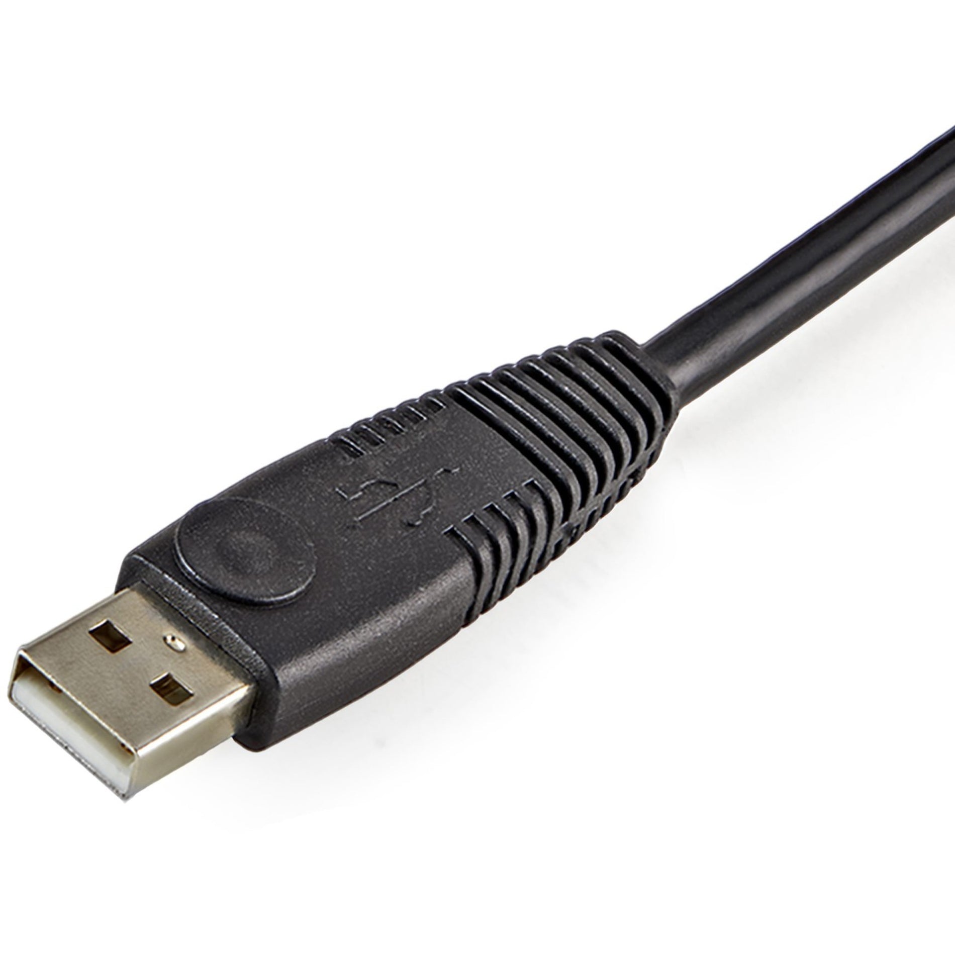 StarTech.com USBDVI4N1A10 10 ft 4-in-1 USB DVI KVM Cable with Audio, Copper Conductor, 1920 x 1200 Supported Resolution, Black