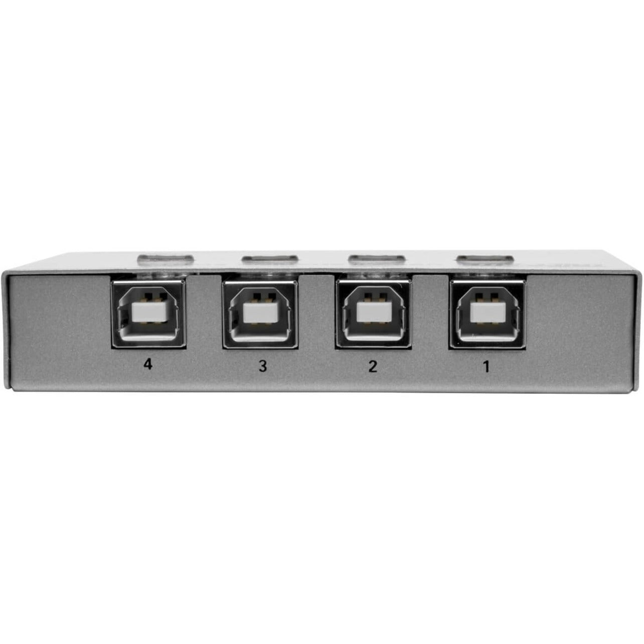 Tripp Lite U215-004-R 4-Port USB 2.0 Stampante / Periferica Condivisione Interruttore Condividi Stampante Tra Più Computer