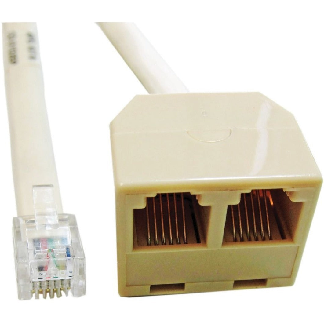 Câble Diviseur de Tiroirs Double APG CD-D1D2EP 10 pi RJ-12/RJ-45 Imprimante/Terminal POS