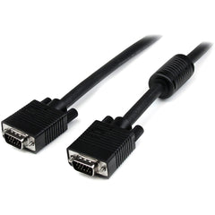 StarTech.com MXT101MMHQ75 75 ft Coax Monitor VGA Cable HD15 M/M EMI Protection Black Discontinued  スタートレック社 MXT101MMHQ75 75 フィート コアックス モニター VGA ケーブル、HD15 M/M、EMI 保護、ブラック 廃盤