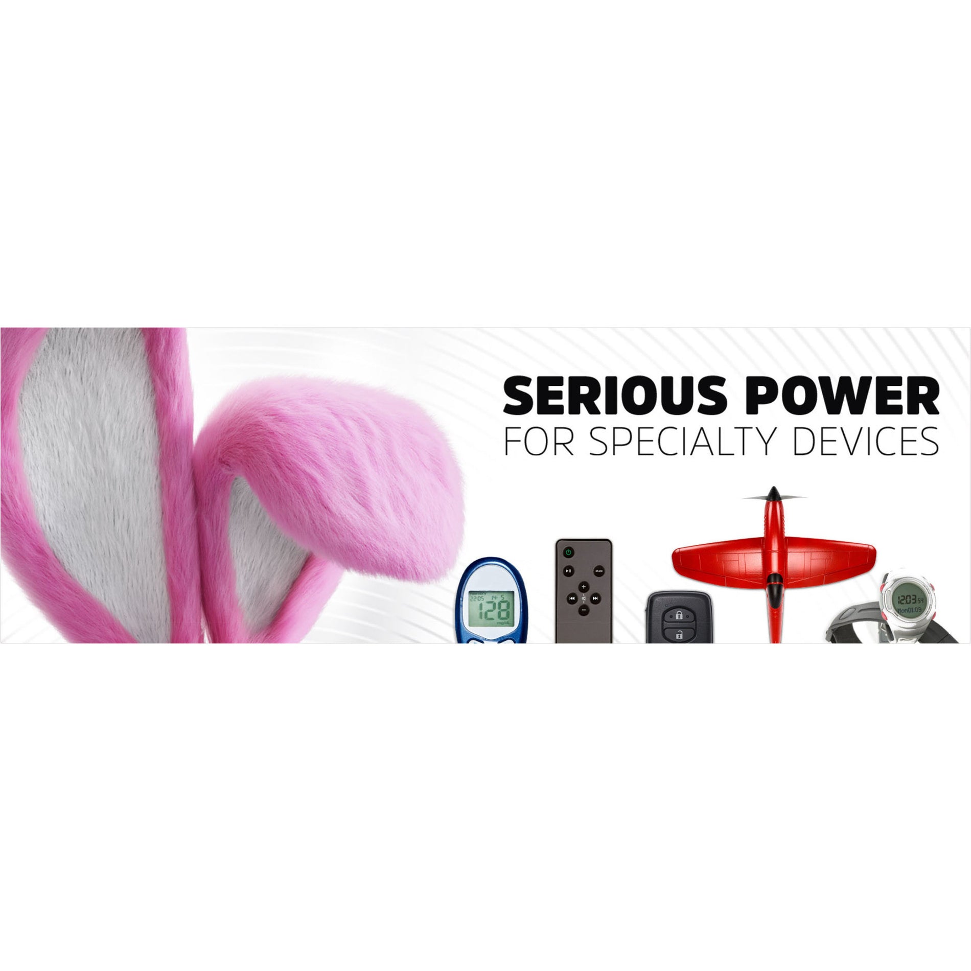 Banner showing various specialty devices powered by Energizer batteries-alternate-image11